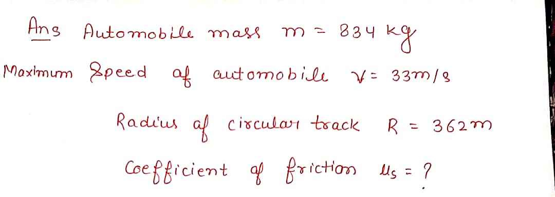 Physics homework question answer, step 1, image 1